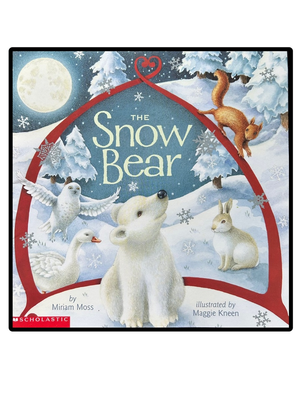 THE SNOW BEAR by Miriam Moss Softcover Kids Book